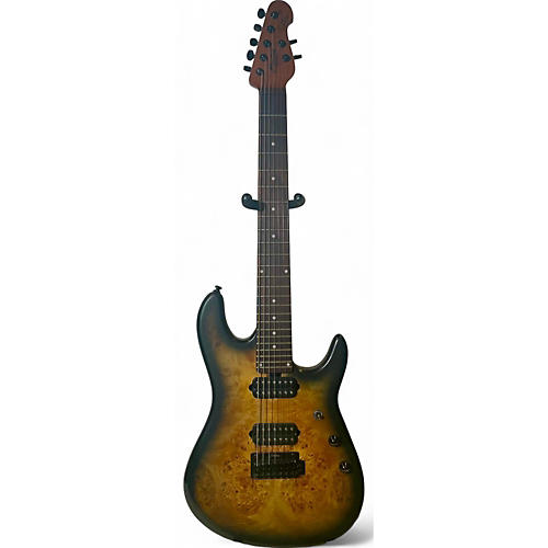 Used Sterling by Music Man Jason Richardson 7 string poplar burst Solid Body Electric Guitar poplar burst
