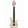 Used Sterling by Music Man Jason Richardson Cutlass 7-String White Solid Body Electric Guitar White