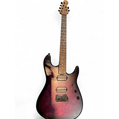 Used Sterling by Music Man Jason Richardson Cutlass Signature Cosmic Purple Burst Satin Solid Body Electric Guitar