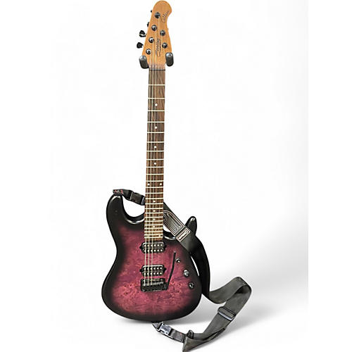 Used Sterling by Music Man Jason Richardson Cutlass Signature PURPLE Solid Body Electric Guitar PURPLE