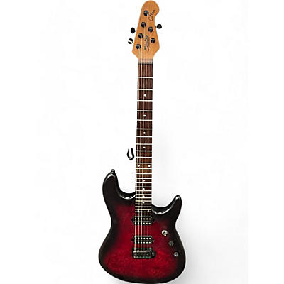 Sterling by Music Man Used Sterling by Music Man Jason Richardson Cutlass scarlet burst satin Solid Body Electric Guitar