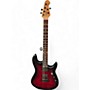 Used Sterling by Music Man Used Sterling by Music Man Jason Richardson Cutlass scarlet burst satin Solid Body Electric Guitar scarlet burst satin