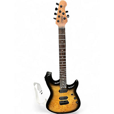 Used Sterling by Music Man Jason Richardson Signature 2 Color Sunburst Solid Body Electric Guitar