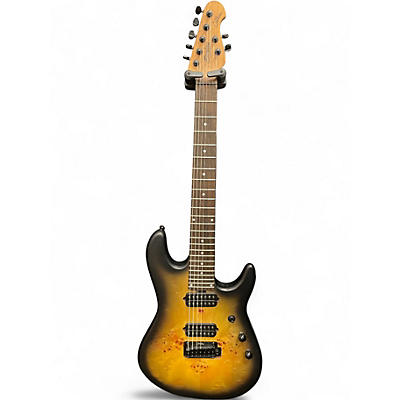 Used Sterling by Music Man Jason Richardson Signature 7 string 3 Tone Sunburst Solid Body Electric Guitar