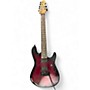Used Sterling by Music Man Jason Richardson Signature Cutlass HH Dark Scarlet Burst Solid Body Electric Guitar Dark Scarlet Burst