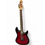 Used Sterling by Music Man Jason Richardson cytlass Crimson Red Trans Solid Body Electric Guitar Crimson Red Trans