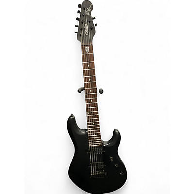 Used Sterling by Music Man John Petrucci JP157 7 String BLACK Solid Body Electric Guitar