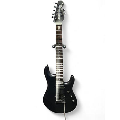 Used Sterling by Music Man John Petrucci JP157 7 String Black Solid Body Electric Guitar