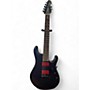 Used Sterling by Music Man John Petrucci JP157 7 String Black Solid Body Electric Guitar Black