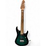 Used Sterling by Music Man John Petrucci JP157 7 String Emerald Green Solid Body Electric Guitar Emerald Green