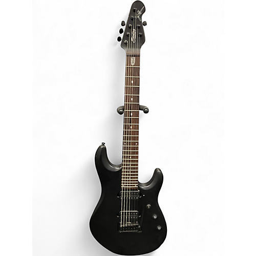 Used Sterling by Music Man John Petrucci JP157 7 String Flat Black Solid Body Electric Guitar Flat Black