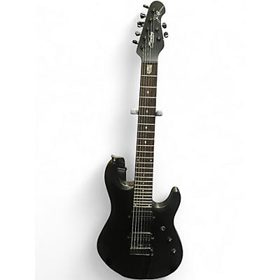 Used Sterling by Music Man John Petrucci JP157 7 String Flat Black Solid Body Electric Guitar