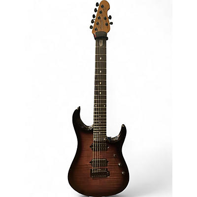 Used Sterling by Music Man John Petrucci JP157 7 String Purple Solid Body Electric Guitar
