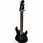 Used Sterling by Music Man John Petrucci JP157 7 String Stealth Black Solid Body Electric Guitar Stealth Black
