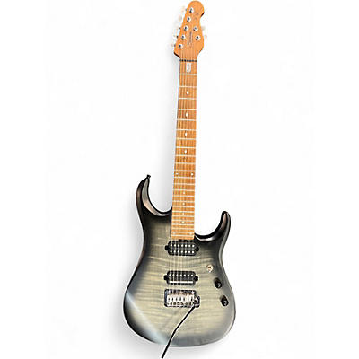 Used Sterling by Music Man John Petrucci JP157 7 String Trans Black Solid Body Electric Guitar