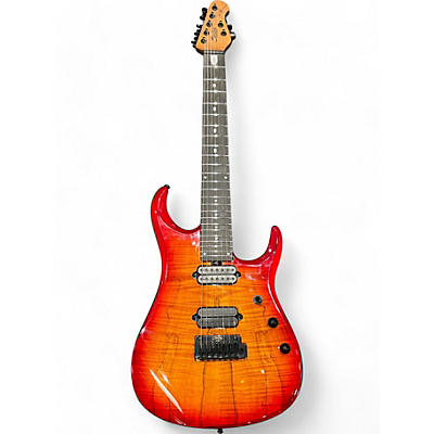 Sterling by Music Man Used Sterling by Music Man John Petrucci JP157D 7 String Blood Orange Burst Solid Body Electric Guitar