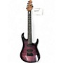 Used Sterling by Music Man John Petrucci JP157d 7 String with Dimarzio pickups eminence purple Solid Body Electric Guitar eminence purple