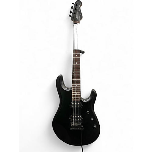 Used Sterling by Music Man John Petrucci JP60 Stealth Black Solid Body Electric Guitar Stealth Black