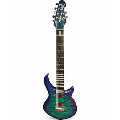 Used Sterling by Music Man John Petrucci MAJ270X 7 String Cerulean Paradise Solid Body Electric Guitar