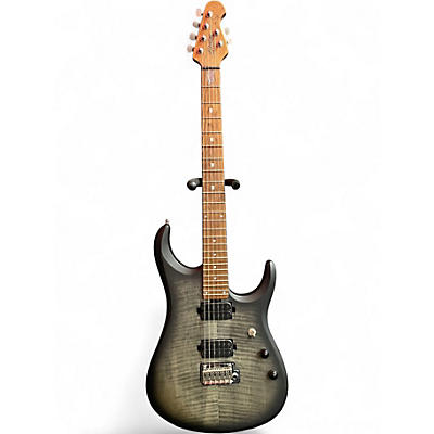 Used Sterling by Music Man John Petrucci Sig JP150FM Trans Black Satin Solid Body Electric Guitar