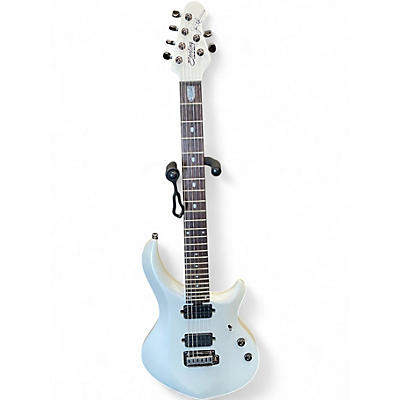 Used Sterling by Music Man John Petrucci Signature Majesty 6 Pearl White Solid Body Electric Guitar