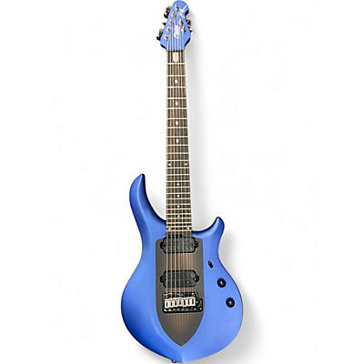 Used Sterling by Music Man John Petrucci Signature Majesty 7-String Blue Solid Body Electric Guitar