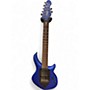 Used Sterling by Music Man John Petrucci Signature Majesty 7-String Blue Solid Body Electric Guitar Blue