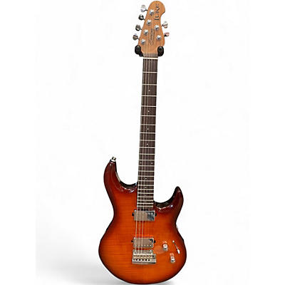 Used Sterling by Music Man LK100 HAZEL BURST Solid Body Electric Guitar