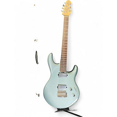 Used Sterling by Music Man Lk100d Blue Sapphire Solid Body Electric Guitar