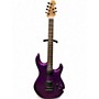 Used Sterling by Music Man Luke LK100 Purple Solid Body Electric Guitar Purple