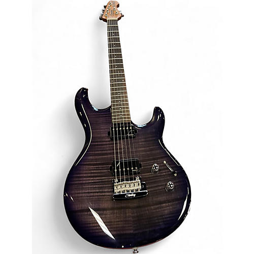Used Sterling by Music Man Luke purple Solid Body Electric Guitar purple
