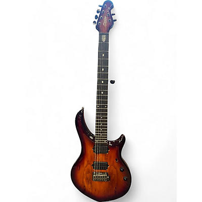 Sterling by Music Man Used Sterling by Music Man MAJ 200X Blood Orange Burst Solid Body Electric Guitar