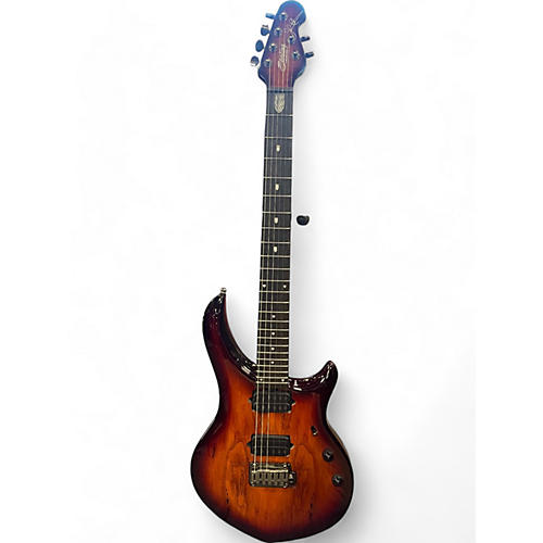 Sterling by Music Man Used Sterling by Music Man MAJ 200X Blood Orange Burst Solid Body Electric Guitar Blood Orange Burst