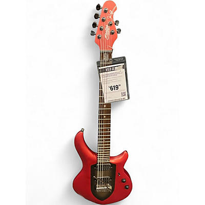 Used Sterling by Music Man MAJ100 JOHN PETRUCCI SIGNATURE ICED CRIMSON RED Solid Body Electric Guitar