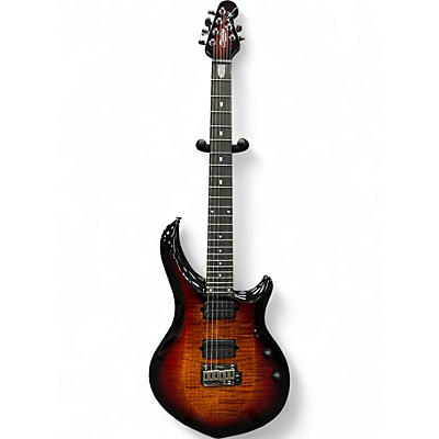Used Sterling by Music Man MAJ200 Majesty DiMarzio John Petrucci Signature Tiger Eye Solid Body Electric Guitar