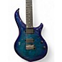 Used Sterling by Music Man MAJESTY X DMARZIO Blue CERULEAN Solid Body Electric Guitar Blue CERULEAN