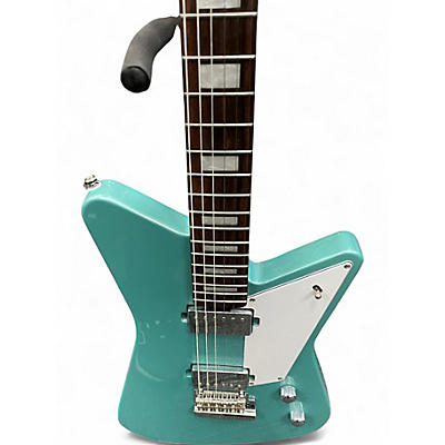 Used Sterling by Music Man MARIPOSA DAPHNE BLUE Solid Body Electric Guitar