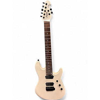 Used Sterling by Music Man Man Jason Richardson Cutlass 7-String Pearl White Solid Body Electric Guitar