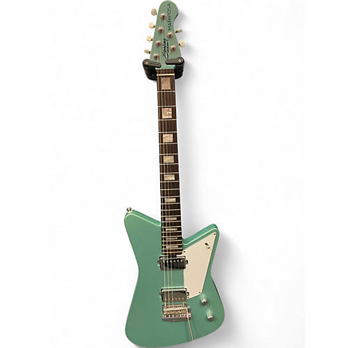 Used Sterling by Music Man Mariposa Dorado Green Solid Body Electric Guitar Dorado Green