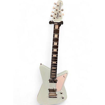 Used Sterling by Music Man Mariposa Dorado Green Solid Body Electric Guitar