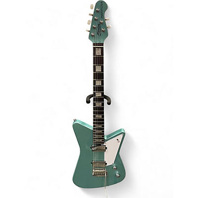 Used Sterling by Music Man Mariposa Green Solid Body Electric Guitar