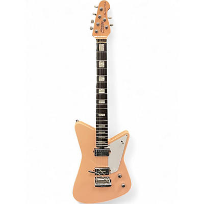 Used Sterling by Music Man Mariposa Shell Pink Solid Body Electric Guitar Shell Pink Solid Body Electric Guitar
