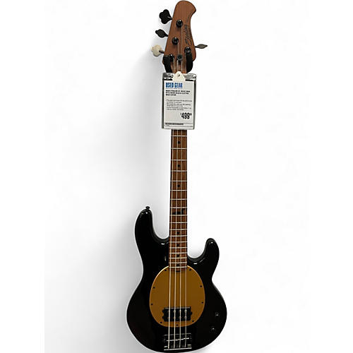 Used Sterling by Music Man PETE WENTZ BLACK Electric Bass Guitar BLACK