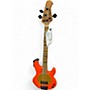 Used Sterling by Music Man PETE WENTZ Fiesta Red Electric Bass Guitar Fiesta Red