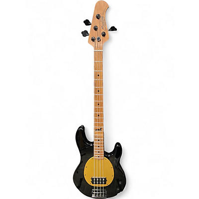 Used Sterling by Music Man  Pete Wentz Artist Series StingRay  Black and Gold Electric Bass Guitar
