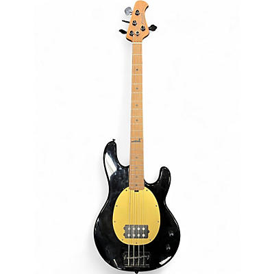 Used Sterling by Music Man Pete Wentz Signature StingRay  Black Electric Bass Guitar