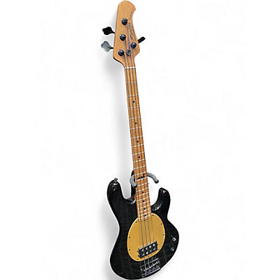 Used Sterling by Music Man Pete Wentz Signature Stingray Black Electric Bass Guitar