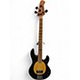 Used Sterling by Music Man Pete Wentz Signiture StingRay Black Electric Bass Guitar Black