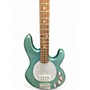 Used Sterling by Music Man R34 SPARKLE GREEN Electric Bass Guitar SPARKLE GREEN