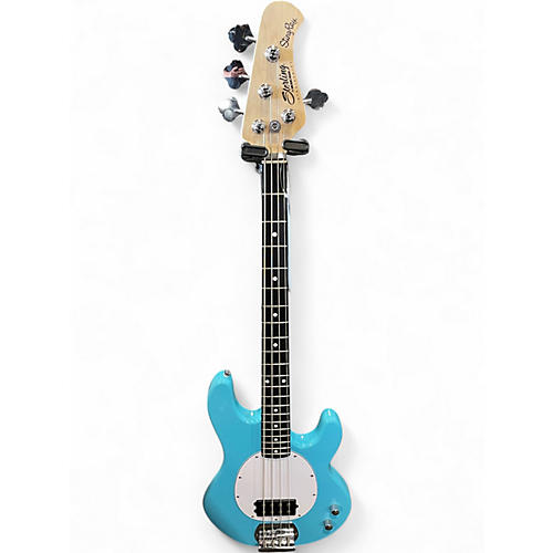 Used Sterling by Music Man RAY 2 ELECTRIC BLUE Electric Bass Guitar ELECTRIC BLUE